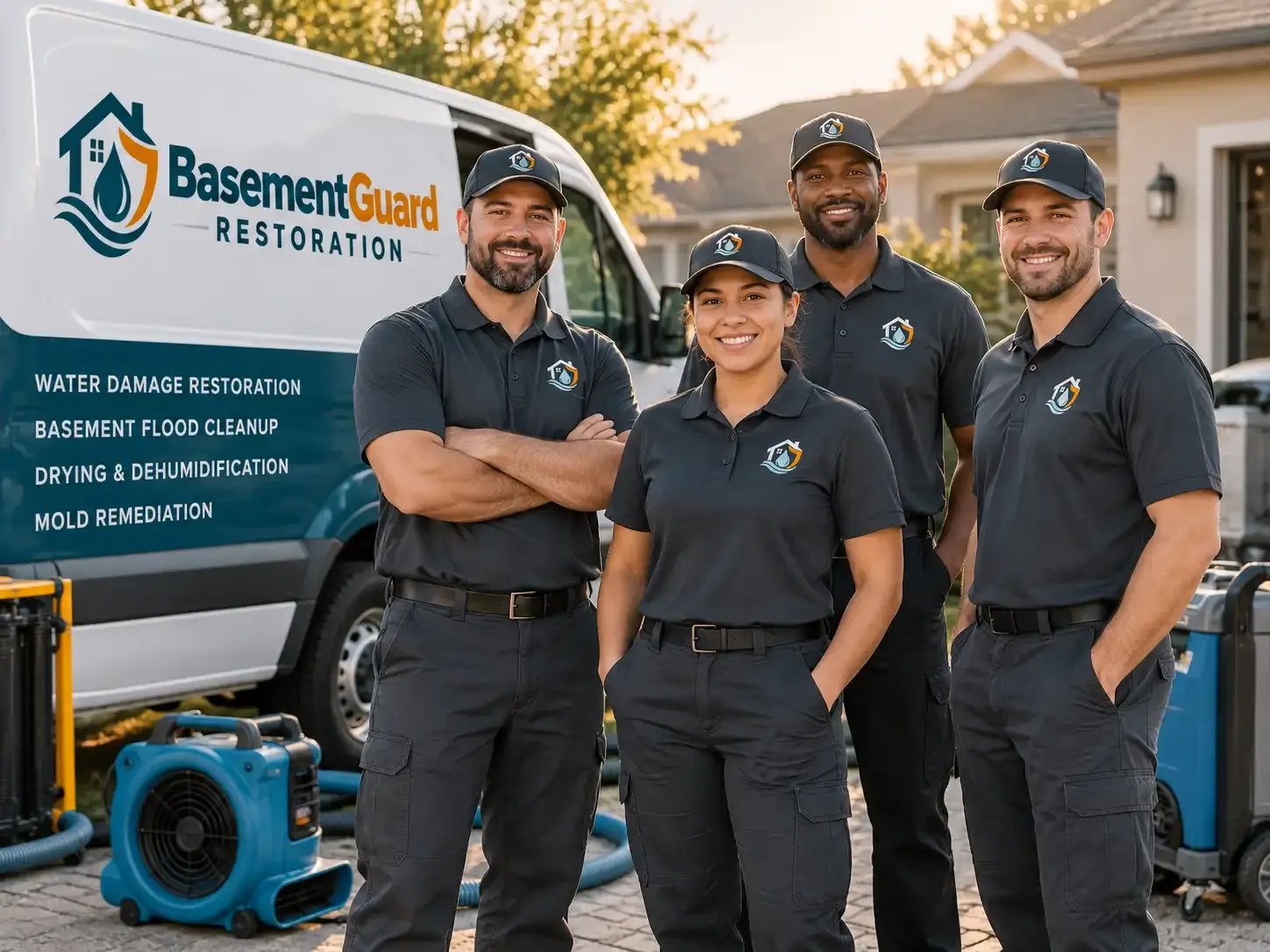 Basement Water Damage Restoration company in Couderay, WI